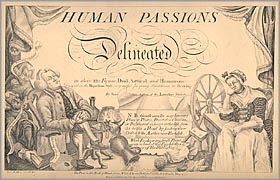 Human Passions Delineated (Frontispiece)