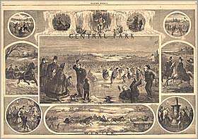 Thomas Nast Central Park in Winter January 30, 1864